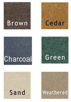 mile marker post color swatch